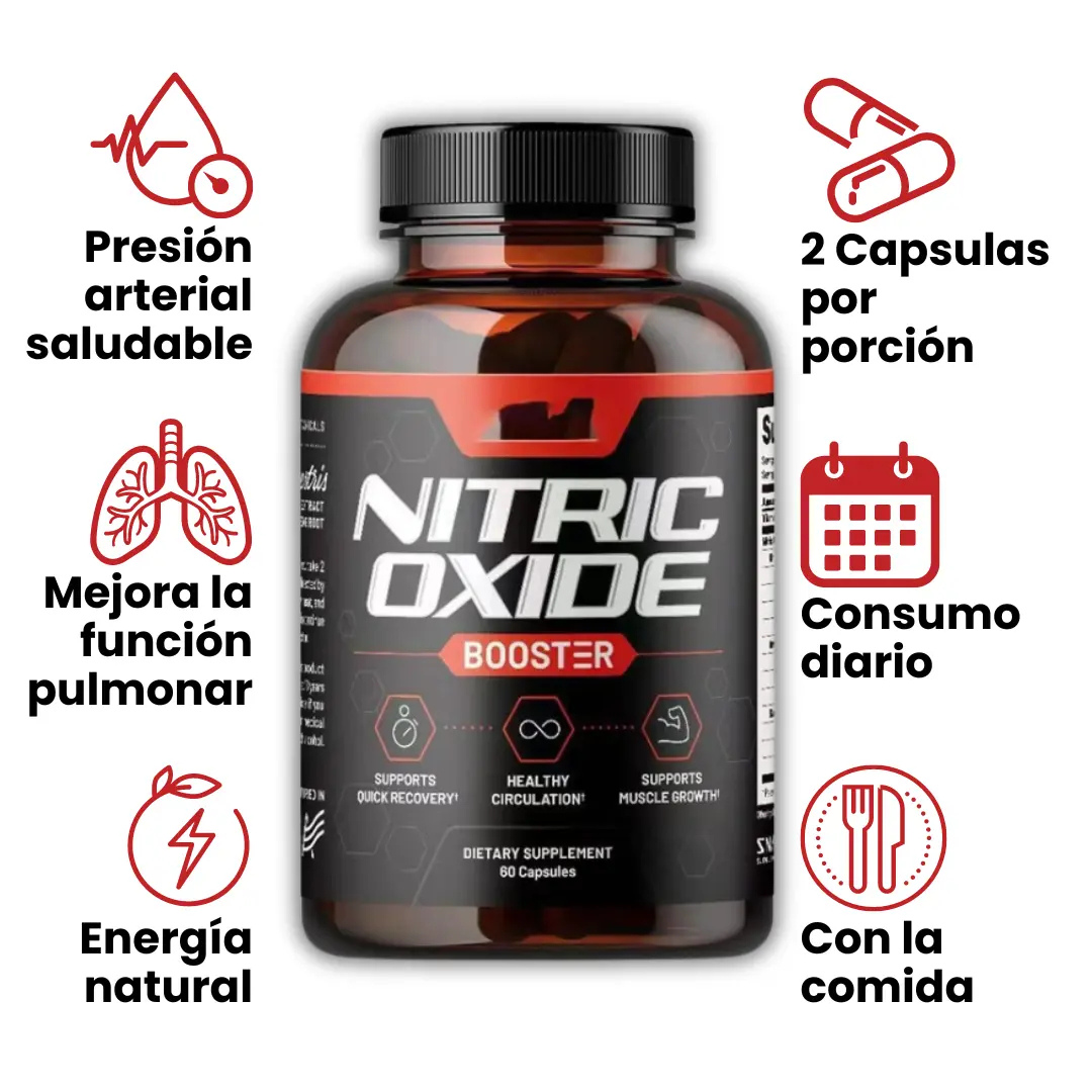 NITRIC OXIDE BOOSTER | MEJORA TU RENDIMIENTO EN TODOS LOS ASPECTOS